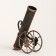 Forged shampoos "gun" bronze, 50 cm