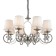 Suspended chandelier Reni E14 320W