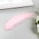 Decorative ostrich feathers, 10-12 cm (set 24 pcs) 6 colors, pastel, assorted