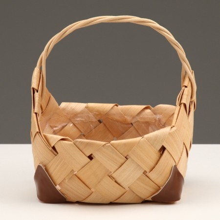 Wicker basket), 16 x 12.5 x 7 x 11.5/16.5 cm, sequoia-1