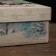 The box is folding, the lid is the "happy Christmas" 24 x 17 x 8 cm