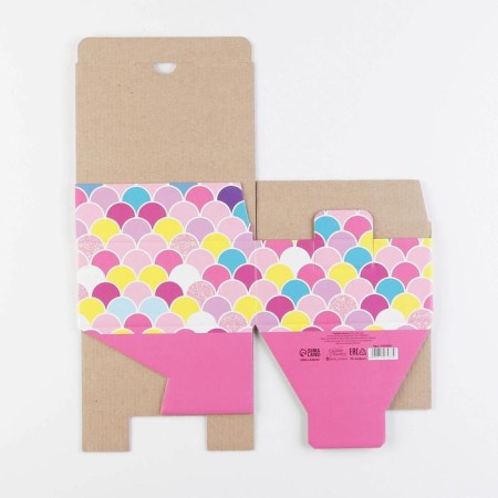 Box - Penal, Gift packaging, “Beautiful”, 15 x 15 x 7 cm-9