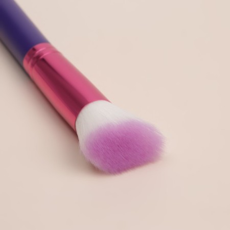 Make-up brush “Pencil”, beveled, 15 (+/- 1) cm, purple color-3