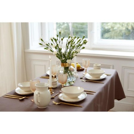 The tablecloth "Ethel" Elegance 150*220 +/- 3cm, central kofey, pl. 192 g/m2, hl with VGMO-7