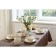 The tablecloth "Ethel" Elegance 150*220 +/- 3cm, central kofey, pl. 192 g/m2, hl with VGMO