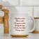 Sublimation mug "beloved grandmother", with application