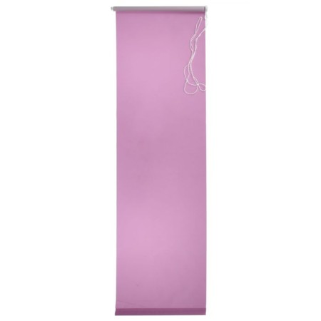 Rolled curtain 50 x 175 cm, "Plain", Lavender color