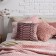 Decorative pillow Bohemian Pink, size 40x40 cm