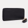 Women's wallet on lightning, black color
