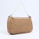 Baget Baget with zipper, long belt, beige color