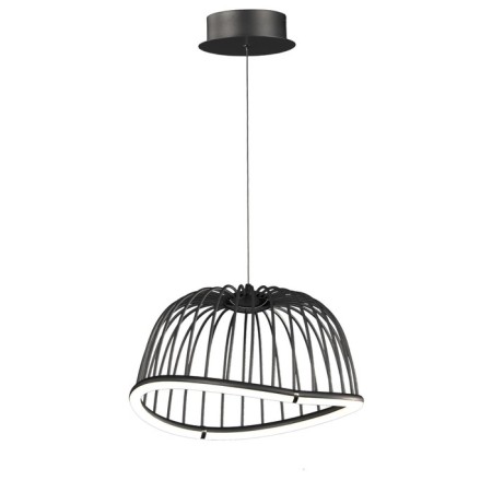 Suspended chandelier Mantra Celeste, Led, 1400lm, 3000k, 320 mm, black color