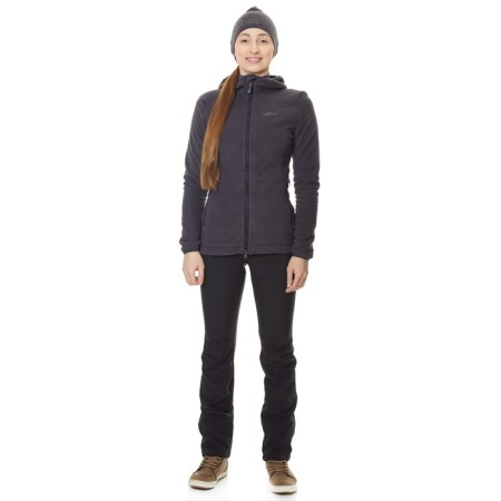 Women's sweatshirt Tundra, graphite color, fleece fabric, size 52-54, height 158-164