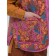 Vest for girls, height 116 cm, chocolate color