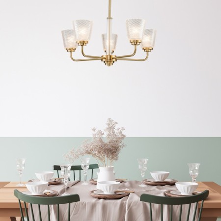 Ceiling lamp on the rifle noble e14x60W-4