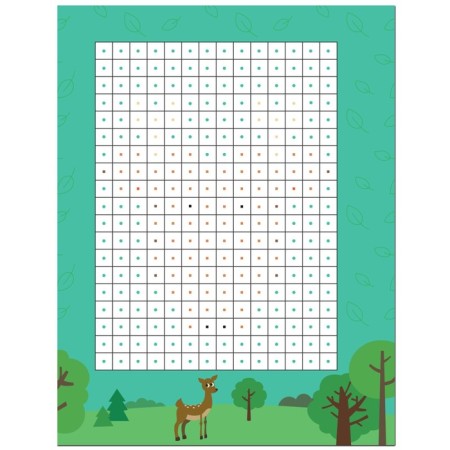 Pixels. We glue and draw. In the forest-5