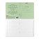 A notebook of 18 sheets in the Erichkrause line "Classic", the cover coated cardboard, an offset unit, green