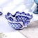 Candy "Butterfly", 0.5 l, 8x16 cm, gzhel, porcelain