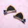 Hairpins for the hair ears "deer", 2 pcs, 4 x 5 cm