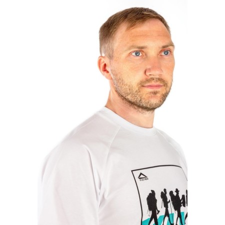 T-shirt Payer Travel Mob, Cotton, White, Rr.-9