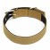 Sprinkle collar with lining, 72 x 3.5 cm, sand