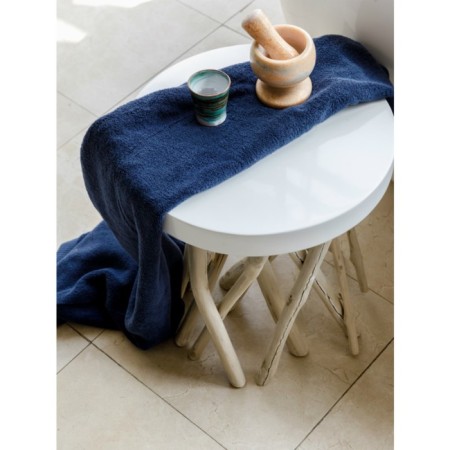 Tkano Essential towel, 612 gr, size 90x150 cm, dark blue color-1
