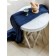 Tkano Essential towel, 612 gr, size 90x150 cm, dark blue color