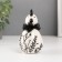 Souvenir Ceramics "Tsyplenok. Vygar-Belo-Cherry" 10x6.6x11.6 cm