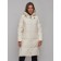 Coat insulated winter female, size 42, light-beige color