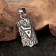 Slavic amulet "Veles Symbol", 3.5 g, 31x15 mm, ear of 9x5 mm