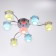 Economic Service Chandelier "Dawn", 7x12W G4, color chromium, with PDU 55x5x15cm
