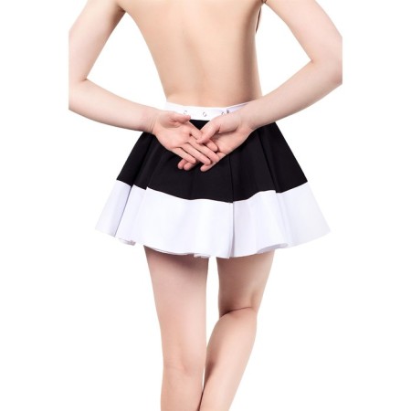 The lower part of the maid costume, Pecado BDSM, skirt, black and white, 40-42-2