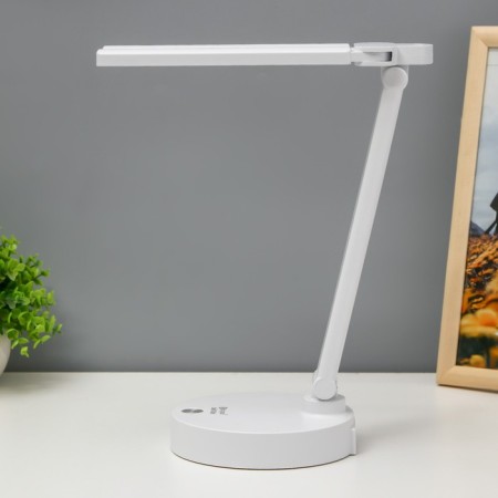 Anger table lamp LED 5W USB AKB White 25.5x14.5x32 cm Risalux-11