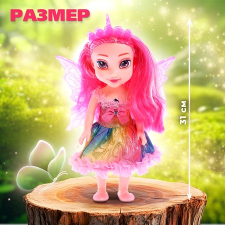 Interactive doll "Fairytale Fairy", Light, Sound-4