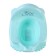Pot children's musical "rabbits", the color of a delicate-turquoise
