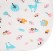 A waterproof diaper, 80*100 cm "deer"
