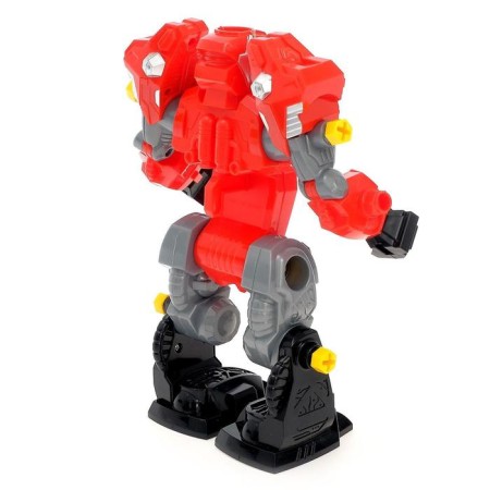 Design machine "Mega Robot", 3 in 1, with a light screwdriver, works from batteries-7