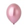 Latex ball 14 ", chrome Glossy, set 12 pcs., Pink color