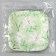 Disposable square paper "Eco", flowers, 16.5x16.5 cm