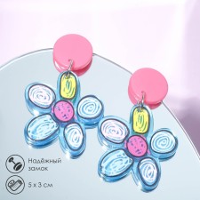 Earrings plastic 