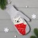 Women's mittens in the gift box "New Year" p.19