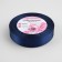 Satin tape, 20 mm × 23 ± 1 m, sapphire color No. 120