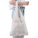 ALOSKA 38 x 62 cm, handle 22 cm, cell 0.5 cm, white