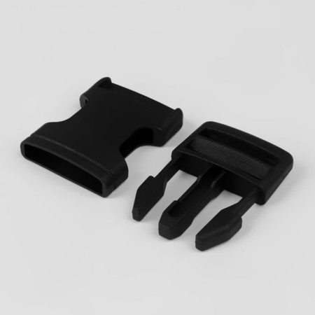 Fastx 25 mm, load up to 15 kg, 10 pcs, black color-2