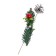 New Year's decor "Silver bump on a twig"