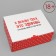 Box - Penal, Gift packaging, “I love you”, 30 x 23 x 12 cm