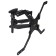 Wall bracket for LED/LCD TVs VLK Trento-12 Black