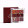 Professional palette of eyelid shadows with glitter, 9 colors