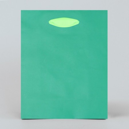 Two-color gift package, packaging, "green-salad", S 12 x 15 x 5.5 cm-2