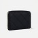Women's wallet with lightning, black color