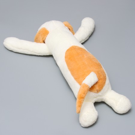 Soft toy "Dog", 70 cm, beige color-2